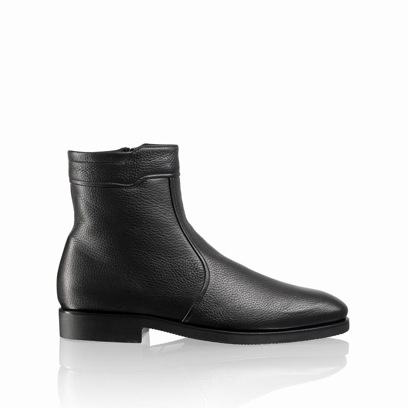 Botas Chelsea Russell And Bromley Reheat Masculino Pretas | FWU2340OK