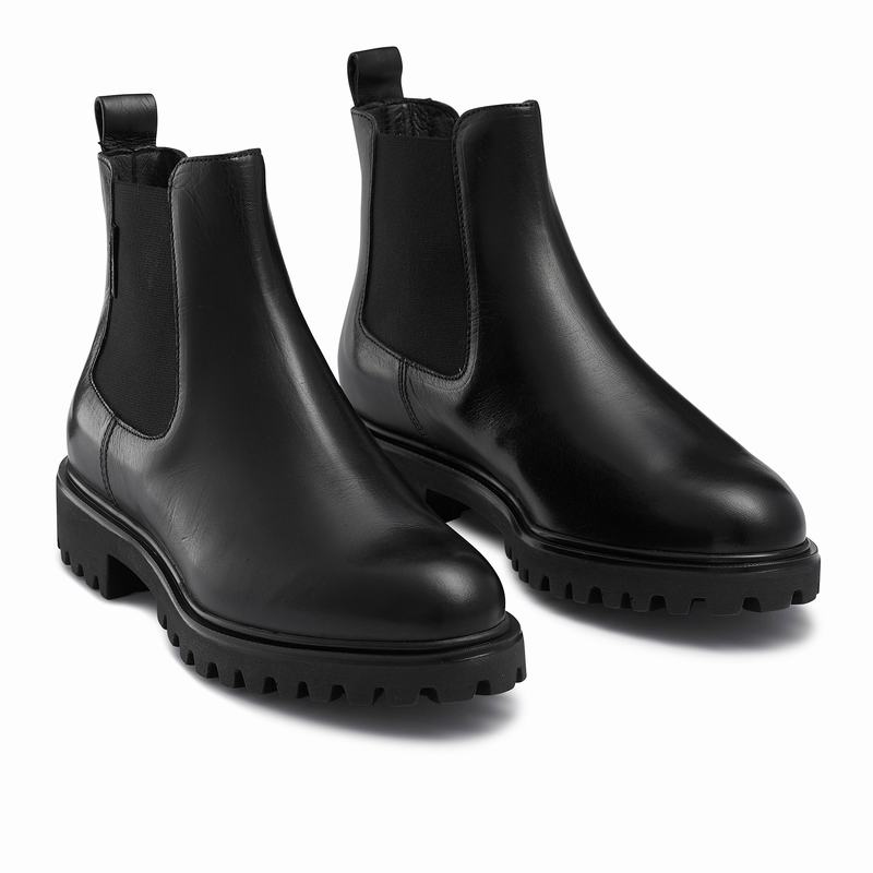 Botas Chelsea Russell And Bromley Winchelsea Feminino Pretas | FMO1924OY