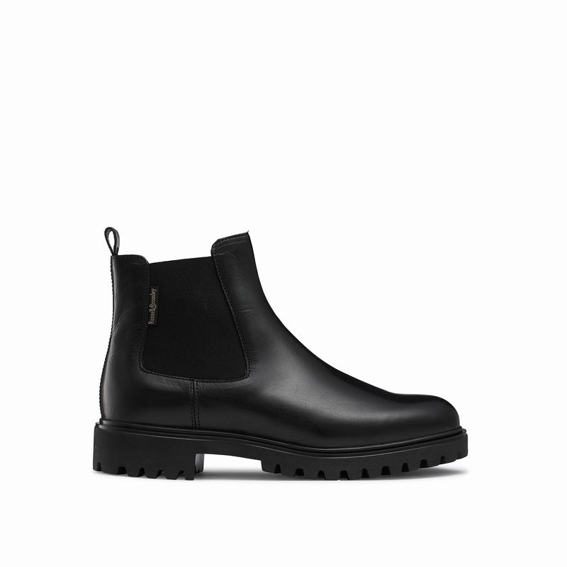 Botas Chelsea Russell And Bromley Winchelsea Feminino Pretas | FMO1924OY