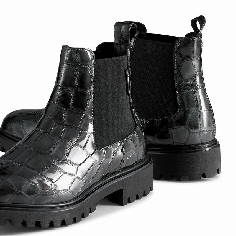 Botas Chelsea Russell And Bromley Winchelsea Feminino Cinzentas | NYT9121JV