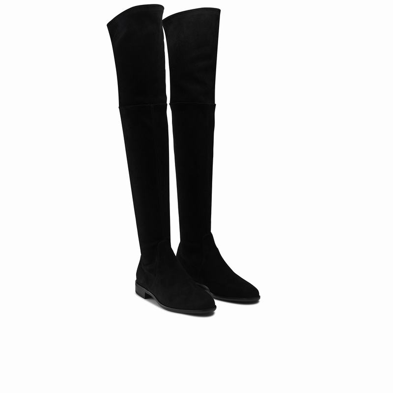 Botas De Cano Alto Russell And Bromley All Legs Feminino Pretas | XVE5241PX