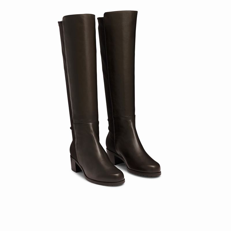 Botas De Cano Alto Russell And Bromley Demi Feminino Marrom | BKO6869HD