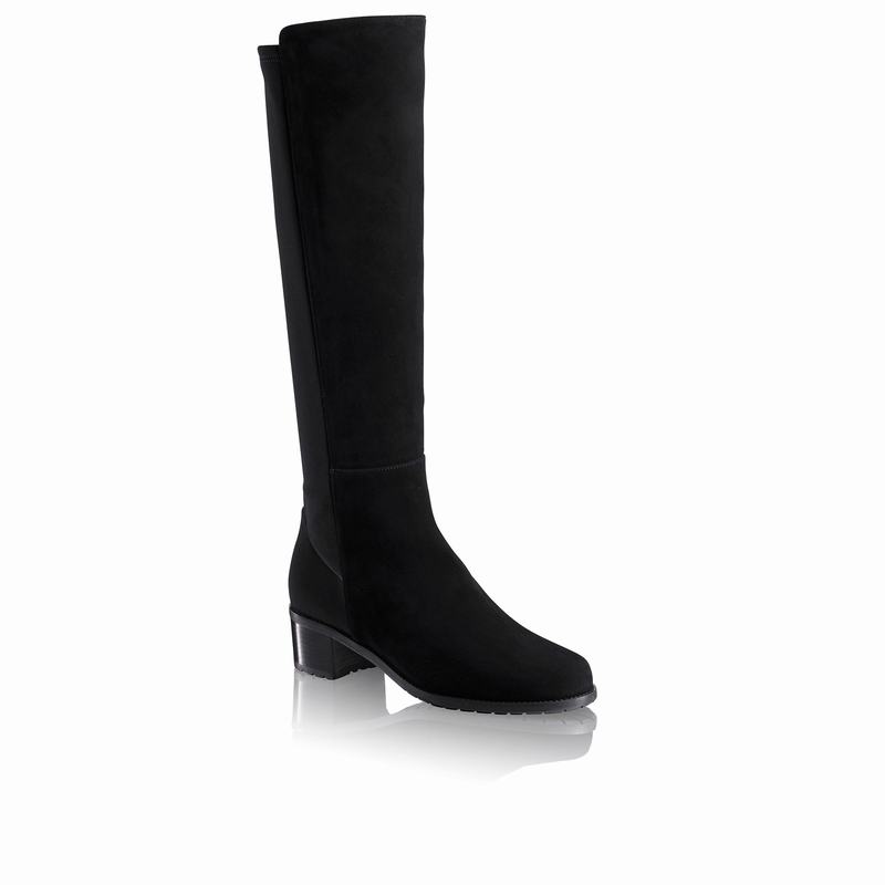 Botas De Cano Alto Russell And Bromley Demi Feminino Pretas | BRJ3890GC