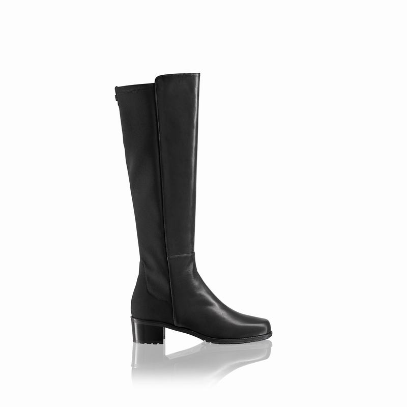 Botas De Cano Alto Russell And Bromley Demi Feminino Pretas | IKV9179NB