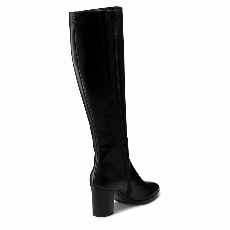 Botas De Cano Alto Russell And Bromley Dressage Feminino Pretas | LDX5658DX