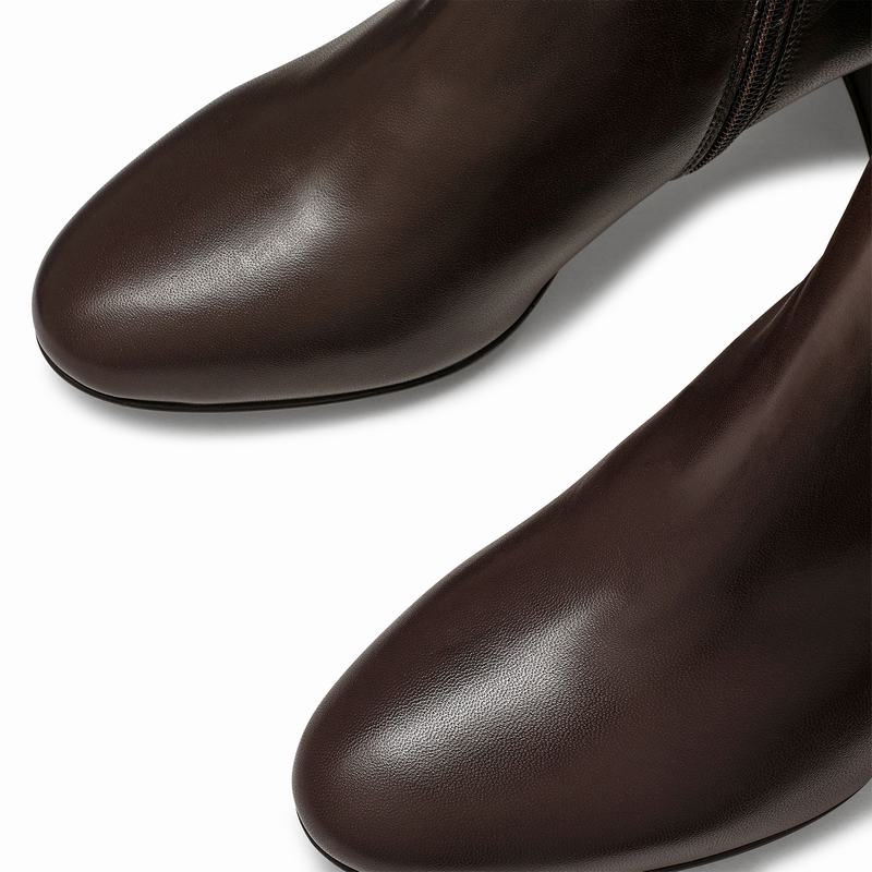 Botas De Cano Alto Russell And Bromley Dressage Feminino Marrom | QIN5868IH