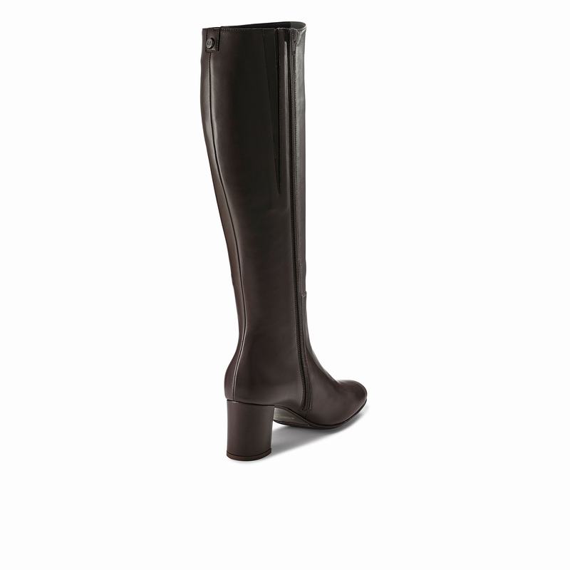 Botas De Cano Alto Russell And Bromley Dressage Feminino Marrom | QIN5868IH