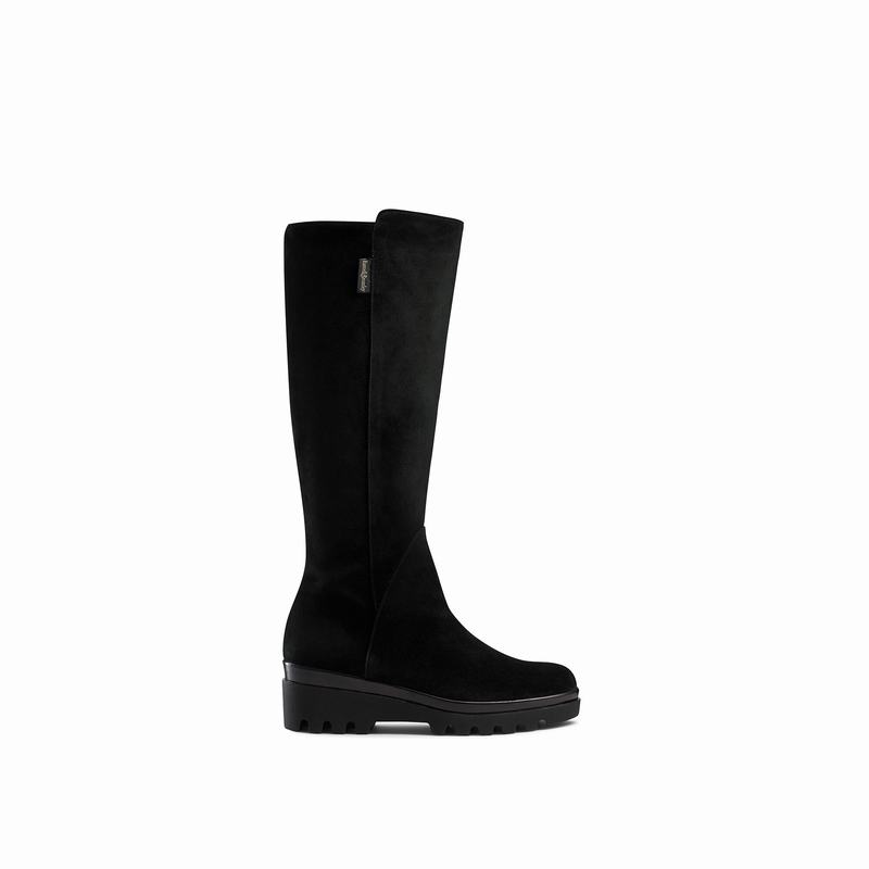 Botas De Cano Alto Russell And Bromley Gumbo Feminino Pretas | UUT748PB