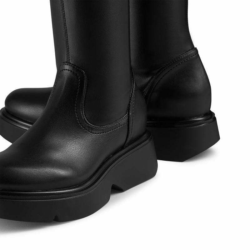 Botas De Cano Alto Russell And Bromley Holdtight Feminino Pretas | IEI850LP