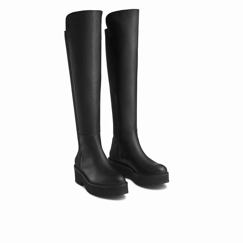 Botas De Cano Alto Russell And Bromley Matrix Feminino Pretas | HHG2069PY