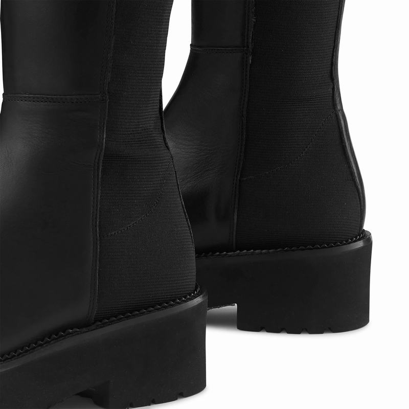 Botas De Cano Alto Russell And Bromley Matrix Feminino Pretas | HHG2069PY