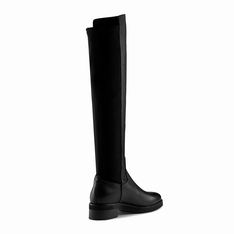 Botas De Cano Alto Russell And Bromley Meridian Feminino Pretas | TLV4847EB