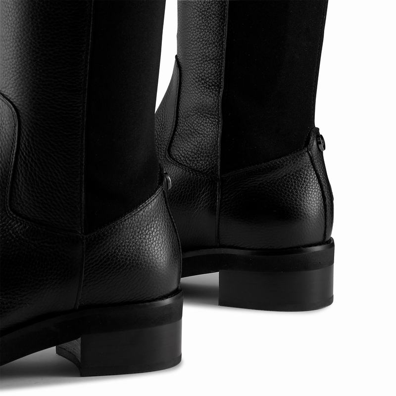 Botas De Cano Alto Russell And Bromley Meridian Feminino Pretas | TLV4847EB