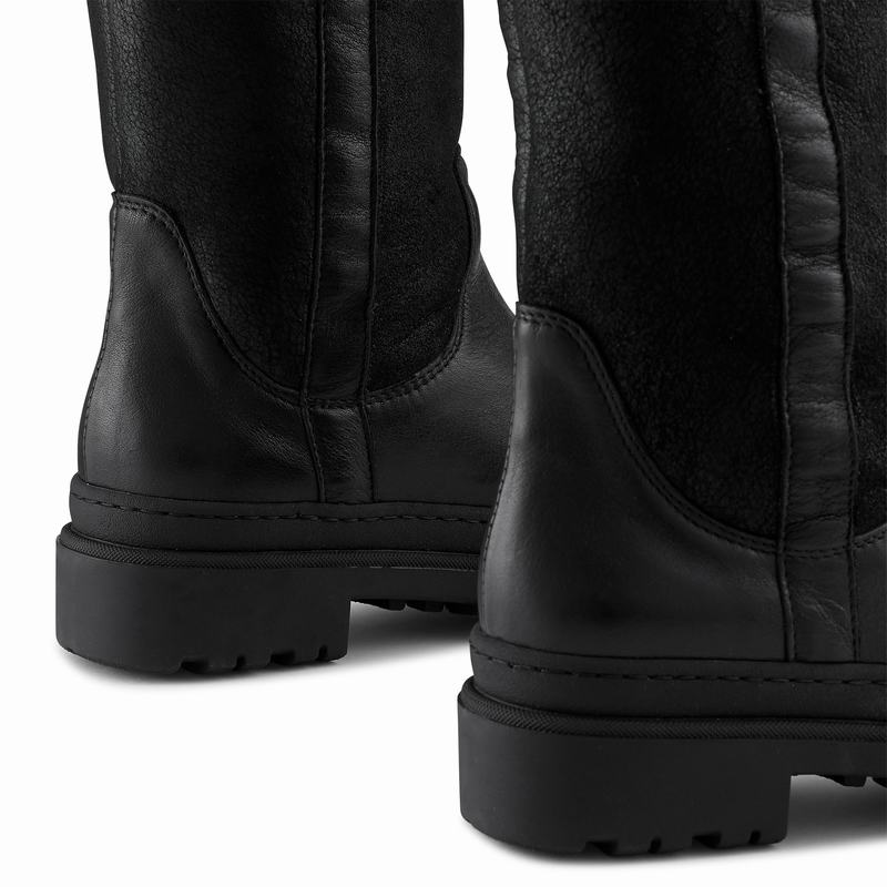 Botas De Cano Alto Russell And Bromley Slushy Feminino Pretas | FBA9018NN