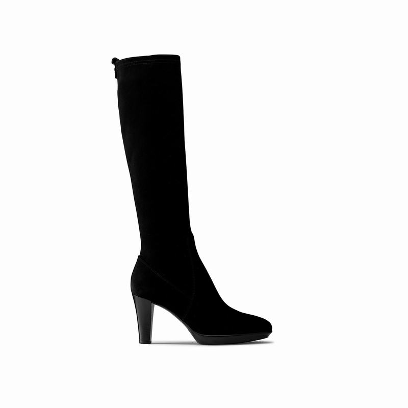 Botas De Cano Alto Russell And Bromley Windfall Feminino Pretas | EEH5042LG