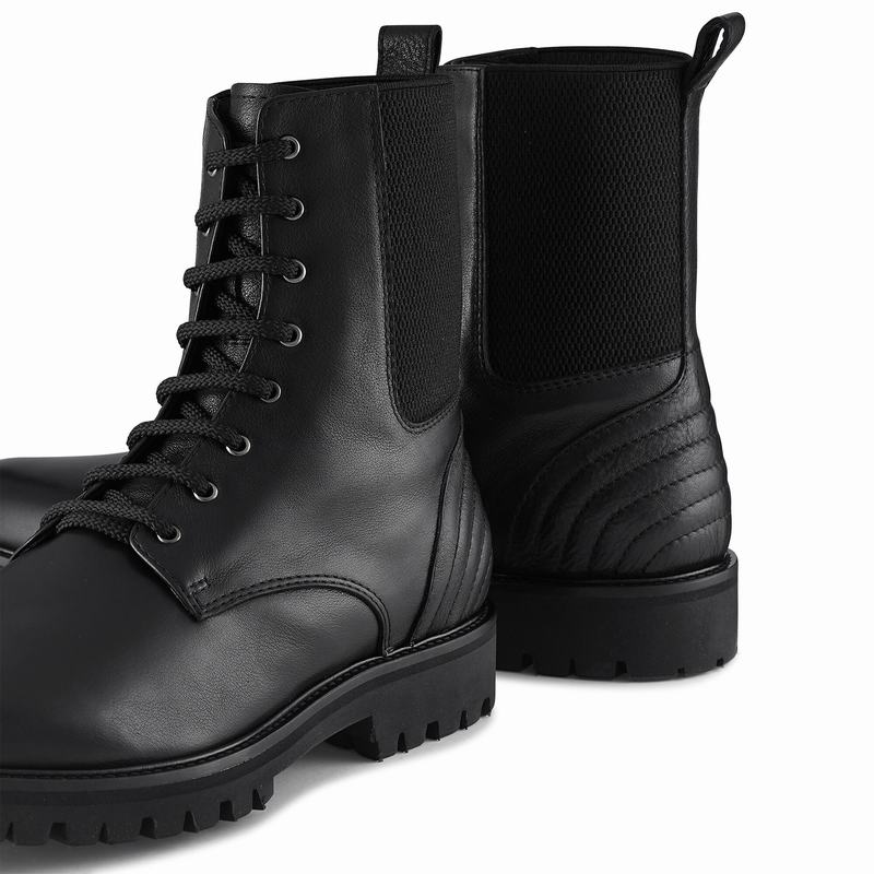 Botas de Amarrar Russell And Bromley Bailey Masculino Pretas | VJT5131AK