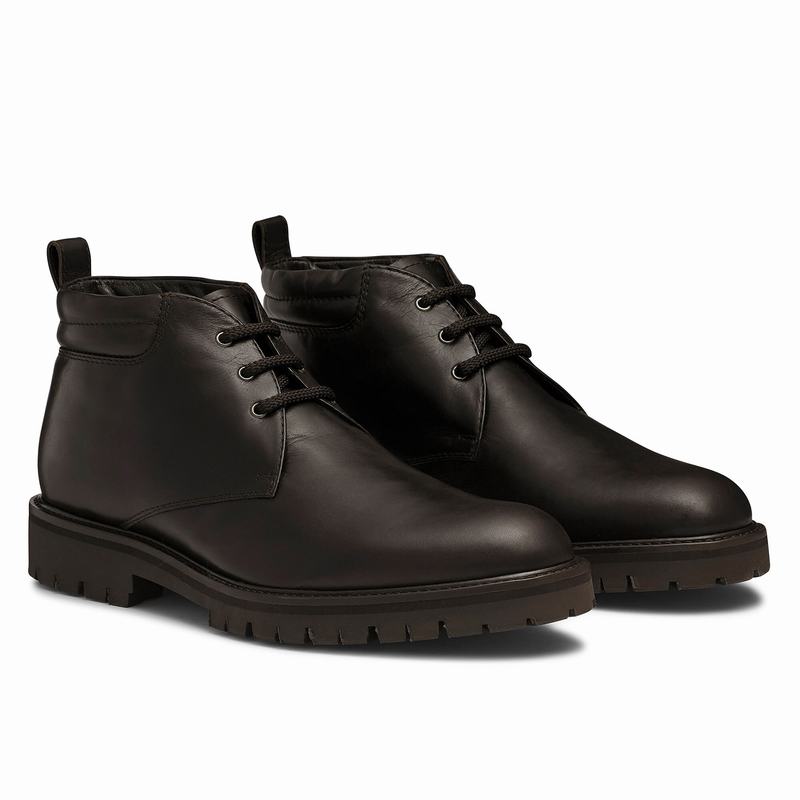 Botas de Amarrar Russell And Bromley Bradley Masculino Marrom | NRK6627LQ