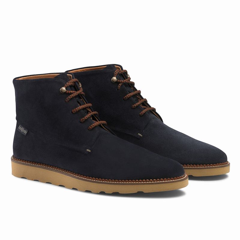 Botas de Amarrar Russell And Bromley Clyde Masculino Azuis | EZT125VH