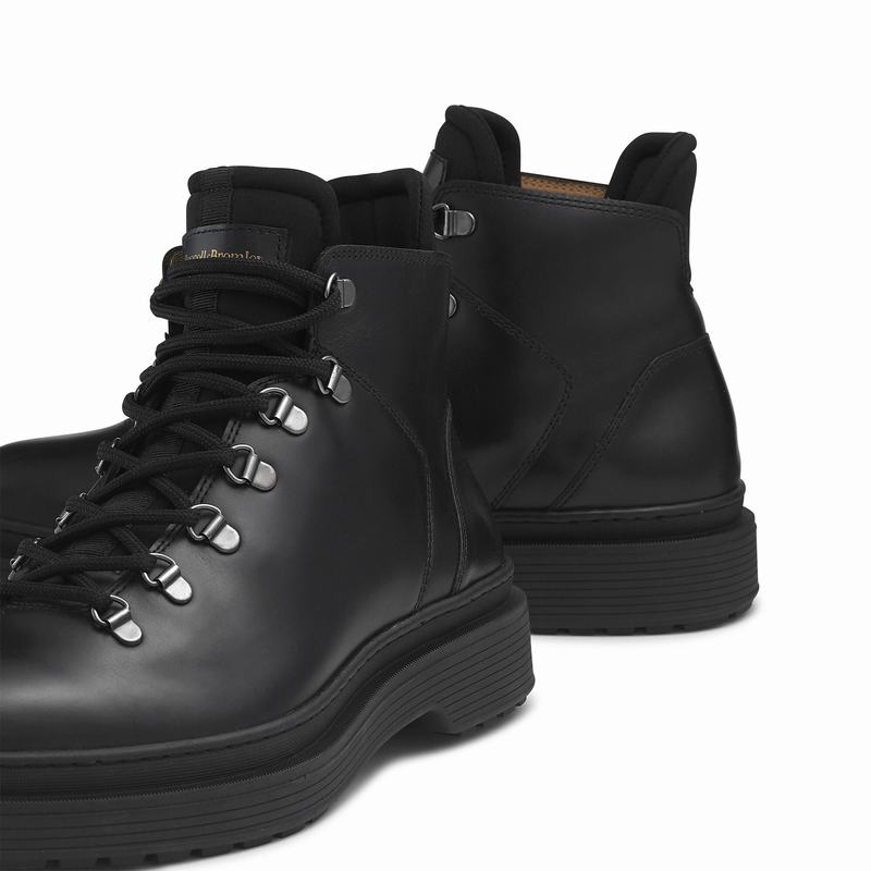 Botas de Amarrar Russell And Bromley Eiger Masculino Pretas | ORM8373OO