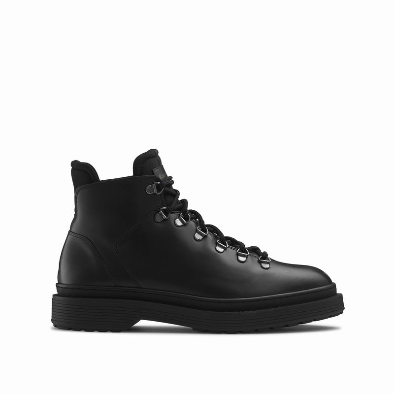 Botas de Amarrar Russell And Bromley Eiger Masculino Pretas | ORM8373OO