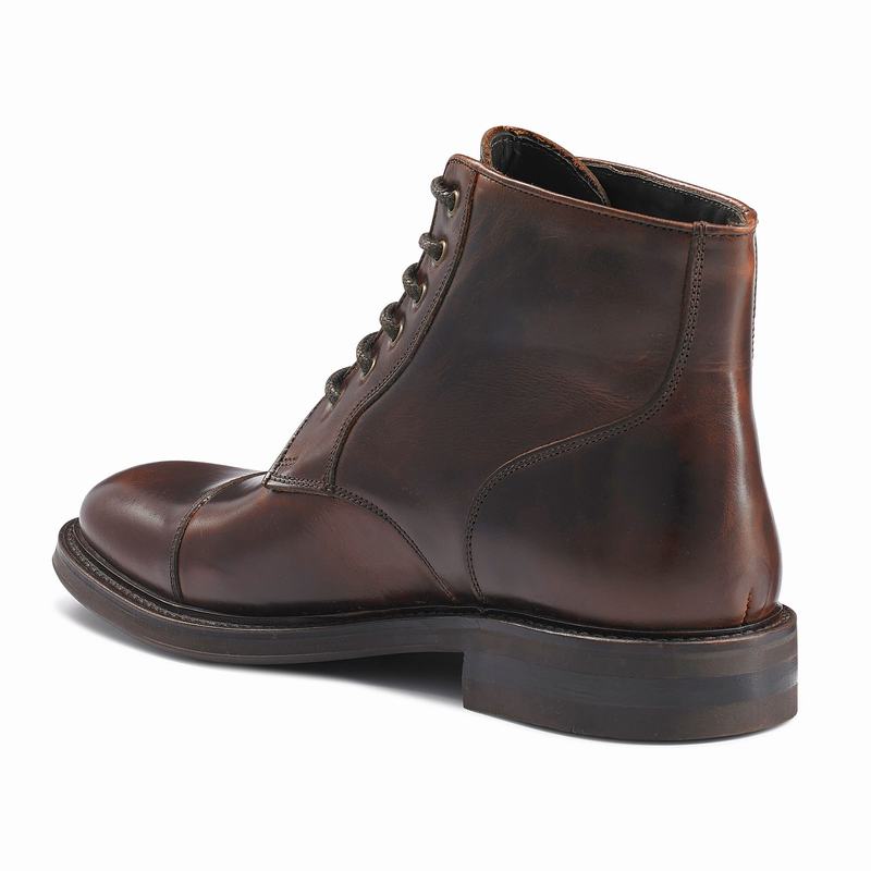 Botas de Amarrar Russell And Bromley Portobello Masculino Marrom | PTM8022ZW