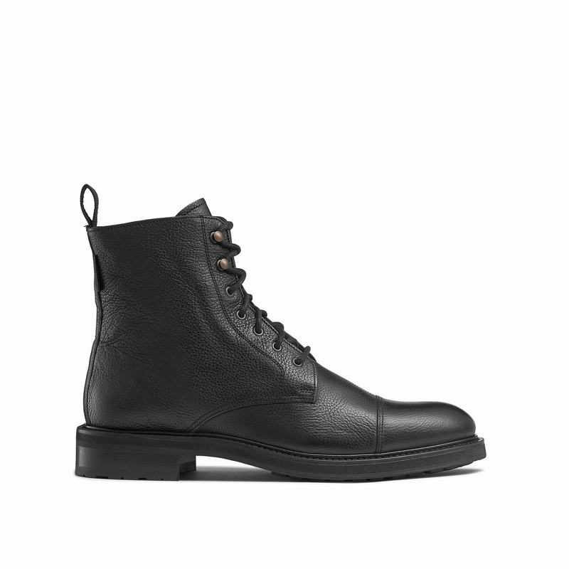 Botas de Amarrar Russell And Bromley Stomp Masculino Pretas | PLH388ZA