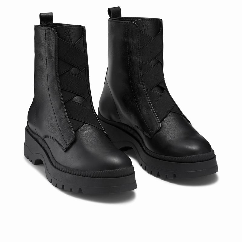 Botins Russell And Bromley Apres Feminino Pretas | ANM6281OK