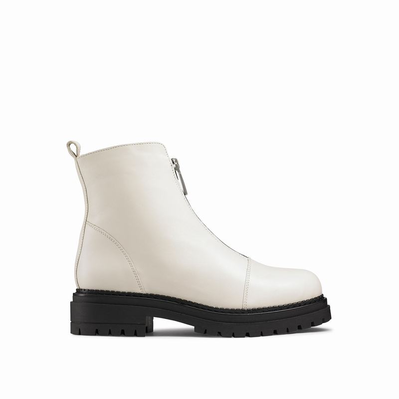 Botins Russell And Bromley Conquest Feminino Branco | OKU5518RV