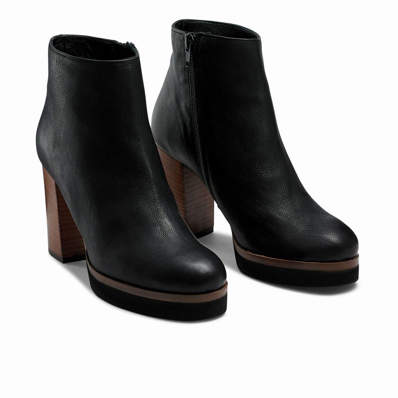 Botins Russell And Bromley Eiffel Feminino Pretas | OXB1253QZ