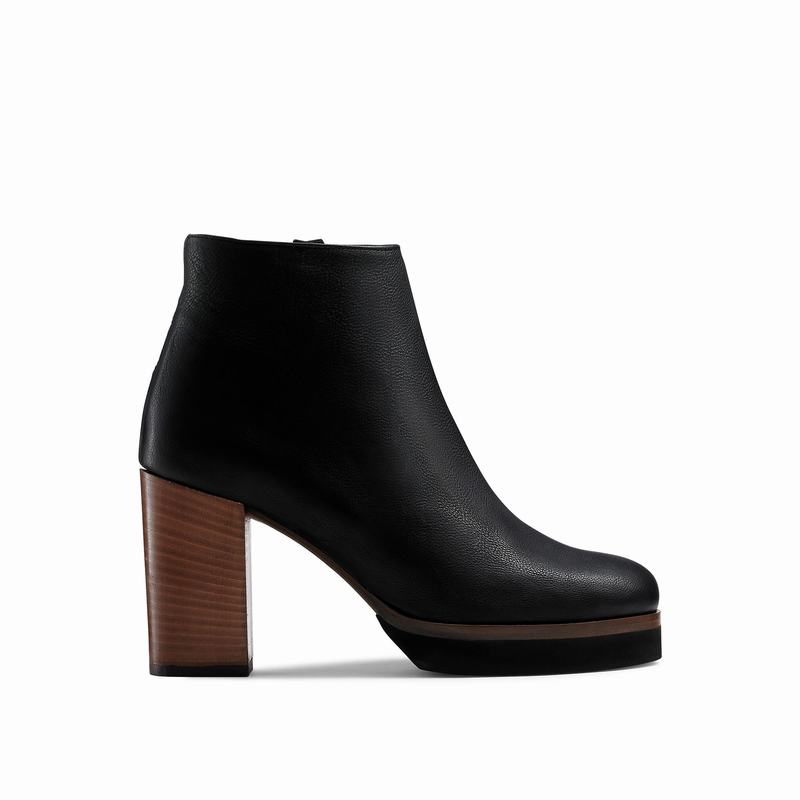 Botins Russell And Bromley Eiffel Feminino Pretas | OXB1253QZ