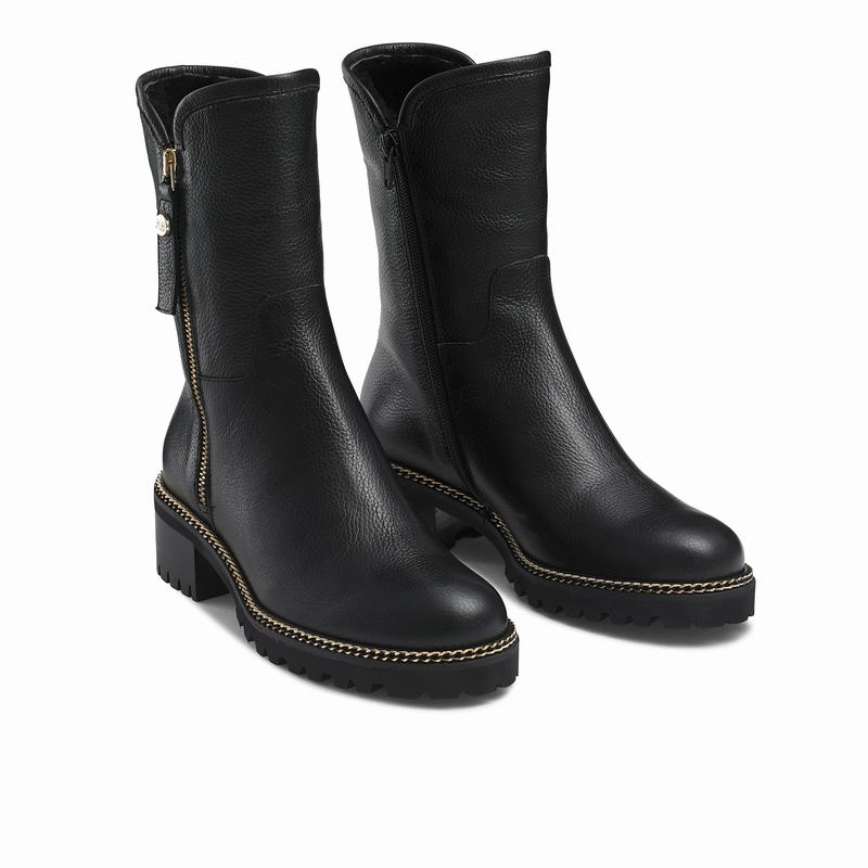 Botins Russell And Bromley Montana Feminino Pretas | OBJ452YG