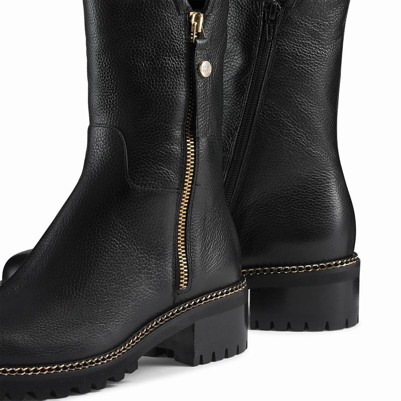 Botins Russell And Bromley Montana Feminino Pretas | OBJ452YG