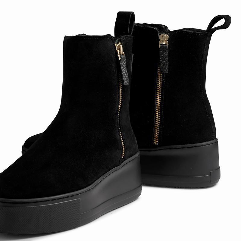 Botins Russell And Bromley Park Frost Feminino Pretas | HIV5914KL