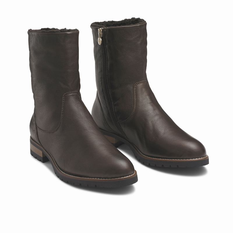 Botins Russell And Bromley Teddy Feminino Marrom | EQF3786AR