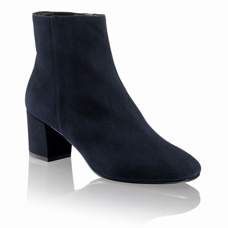 Botins Russell And Bromley Trinity Feminino Azuis | VXQ9046VE