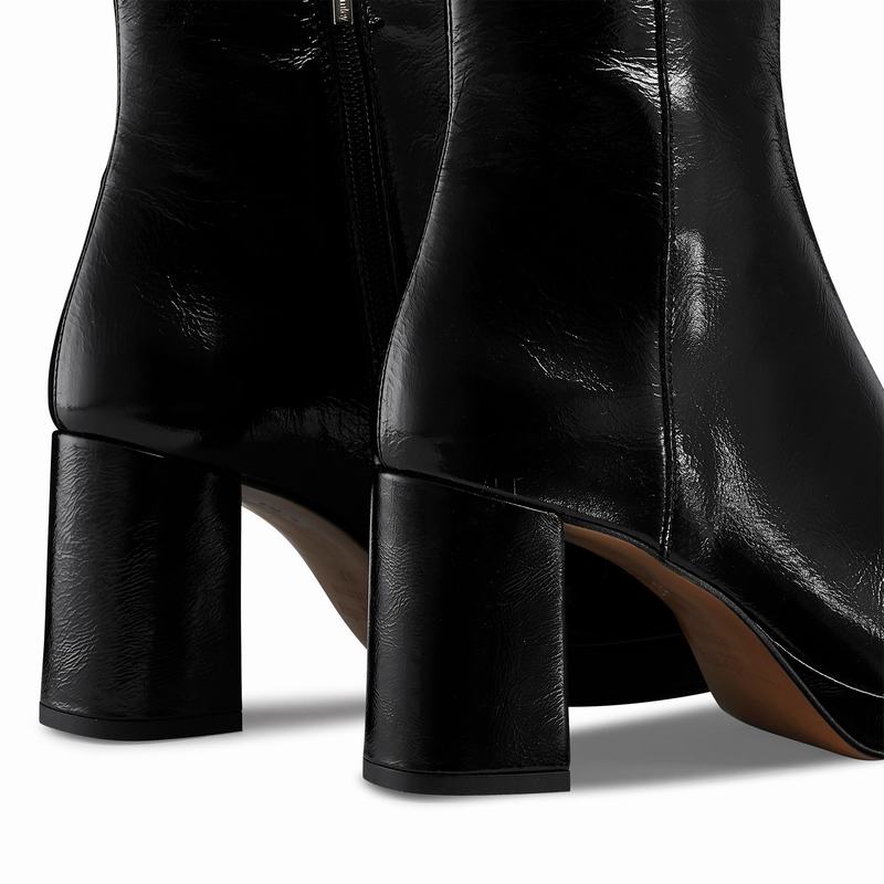 Botins Russell And Bromley Twiggy Feminino Pretas | KEW6113IZ