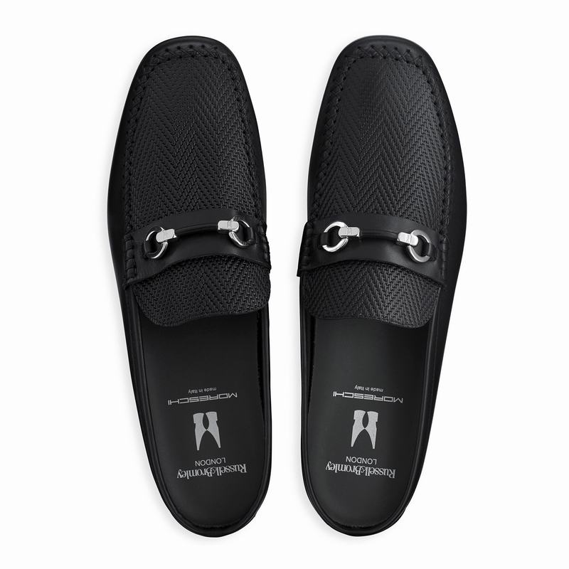 Chinelos Russell And Bromley Crossout Masculino Pretas | MNU6361PL