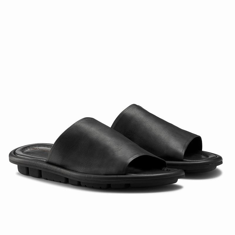 Chinelos Russell And Bromley Rasos Bed Masculino Pretas | VON9212TC