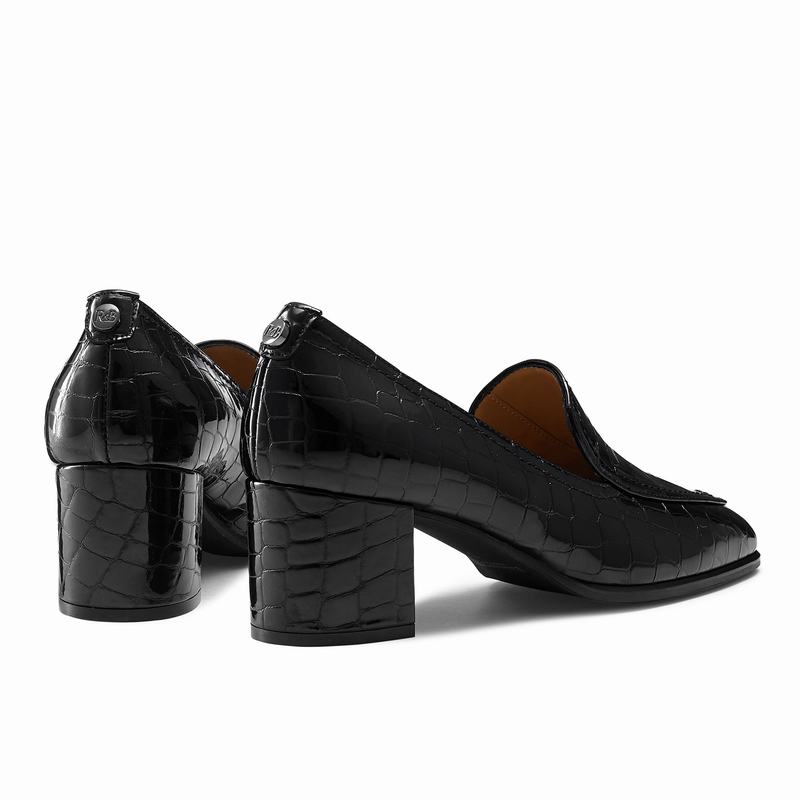 Chinelos Russell And Bromley Smokey Feminino Pretas | JEH1619UH