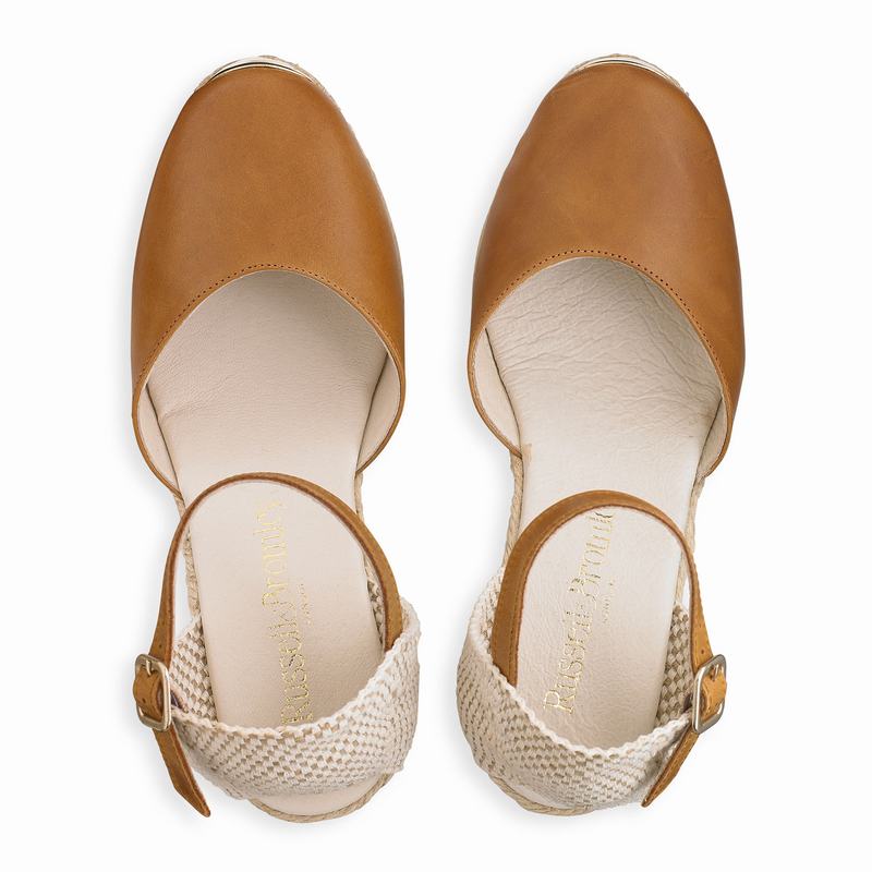 Espadrille Russell And Bromley Coco-nut Feminino Marrom | AOU2344XF