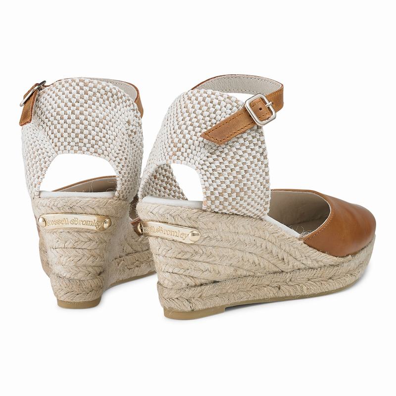 Espadrille Russell And Bromley Coco-nut Feminino Marrom | AOU2344XF