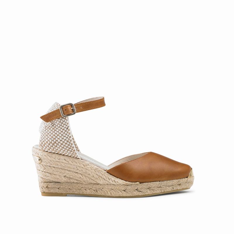 Espadrille Russell And Bromley Coco-nut Feminino Marrom | AOU2344XF