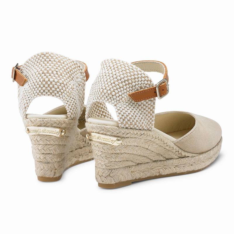 Espadrille Russell And Bromley Coco-nut Feminino Marrom | KEF598XZ