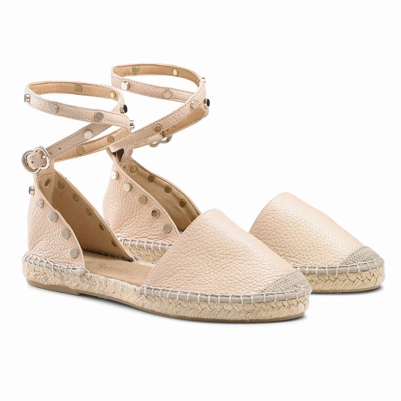 Espadrille Russell And Bromley Coin Wrap Feminino Marrom | DJV576RS