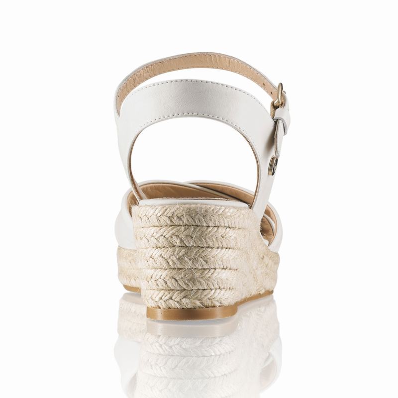 Espadrille Russell And Bromley Gelato Feminino Branco | POP54100HL