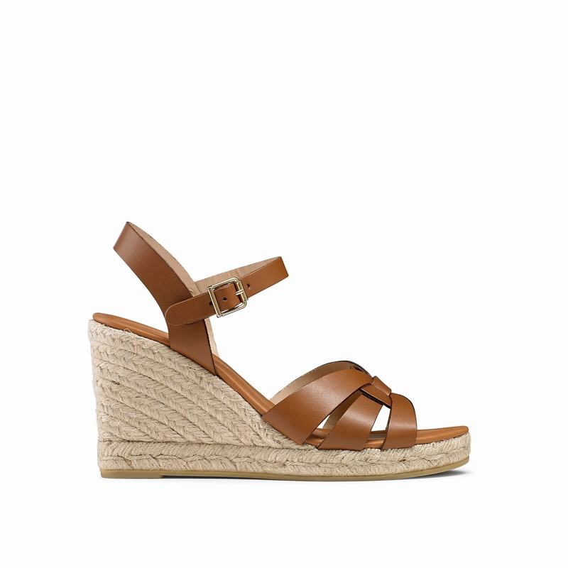 Espadrille Russell And Bromley Headspin Feminino Marrom | UDX2630WG