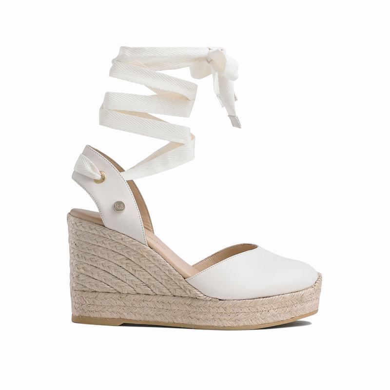 Espadrille Russell And Bromley Papadelle Feminino Branco | HPO7673BA