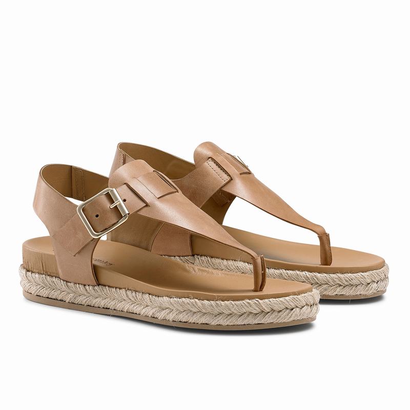 Espadrille Russell And Bromley Surfside Feminino Marrom | DRO8997GI