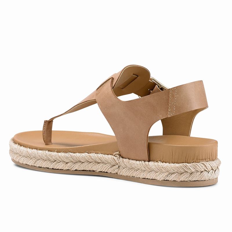 Espadrille Russell And Bromley Surfside Feminino Marrom | DRO8997GI