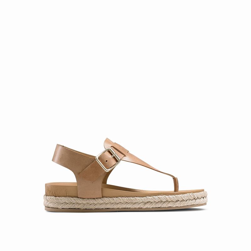 Espadrille Russell And Bromley Surfside Feminino Marrom | DRO8997GI